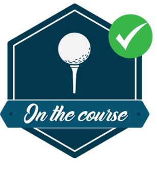 Badge On the Course